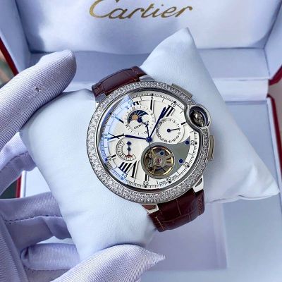 Cartier Stainless Steel Automatic Movement 44*12MM Business Men Watch